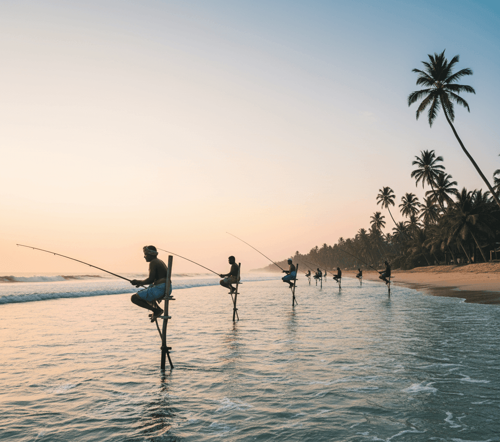 Stilt Fishing