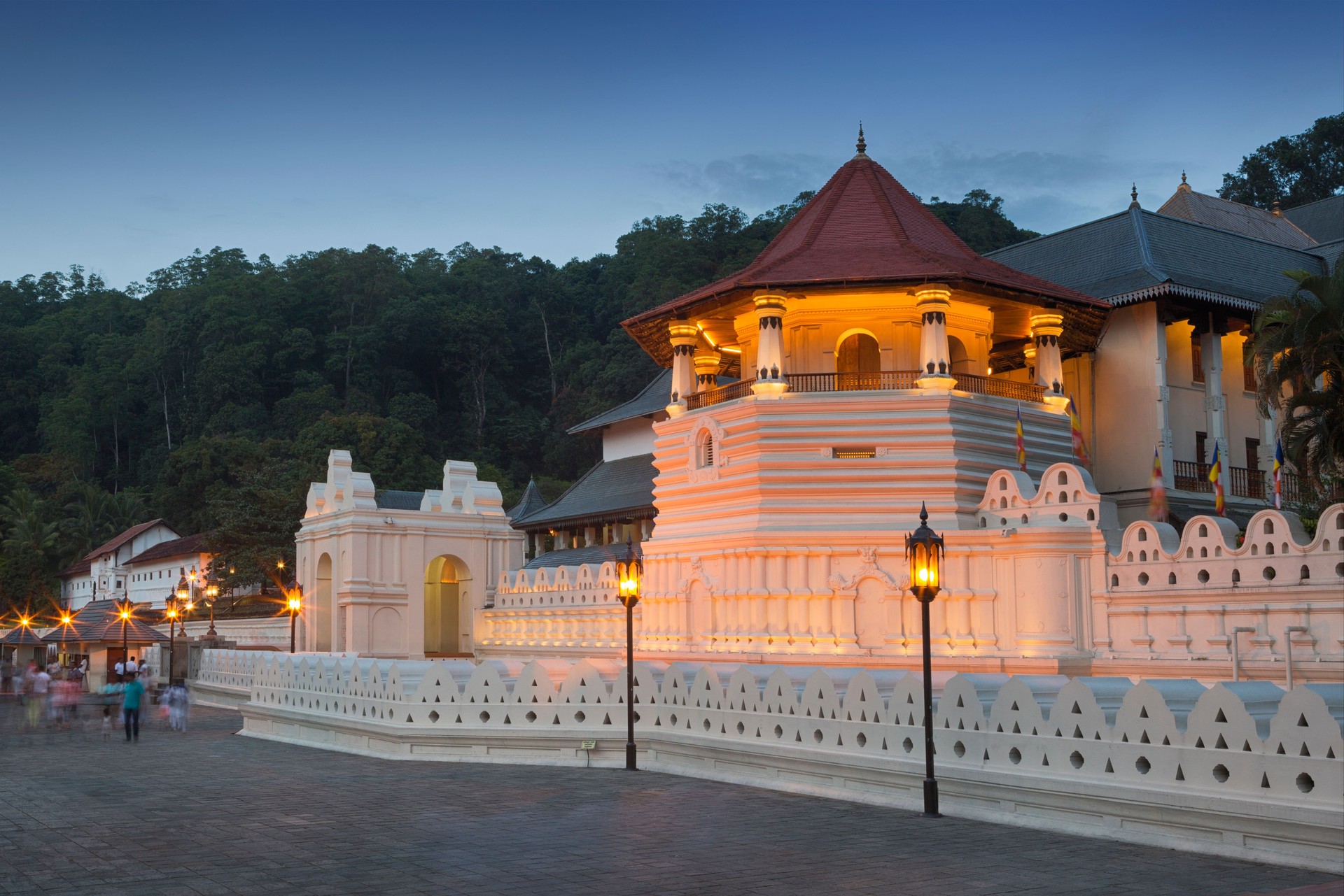 Temple of the Tooth, Kandy, Sri Lanka